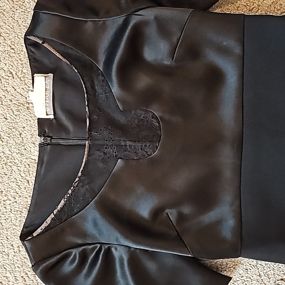 Vintage Silk Badgley Mischka Dress - Picture 5 of 16